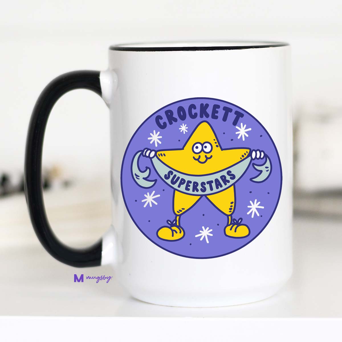 Crockett Mascot Coffee Mug