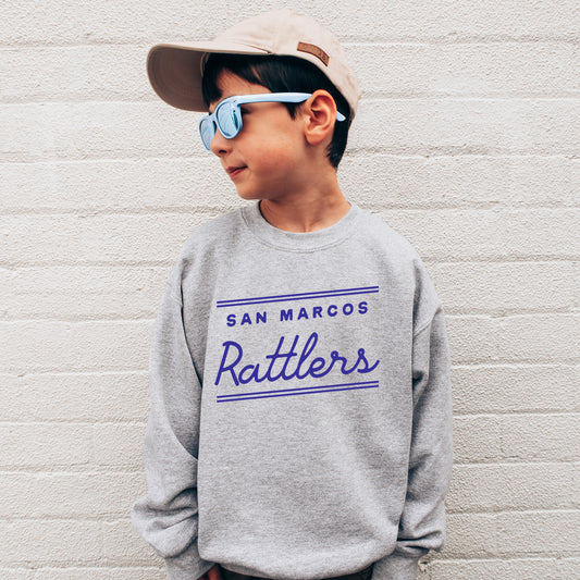 San Marcos Rattlers YOUTH New Logo Sweatshirt