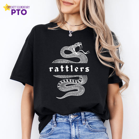Rattlers Black Graphic Tee - San Marcos Rattlers