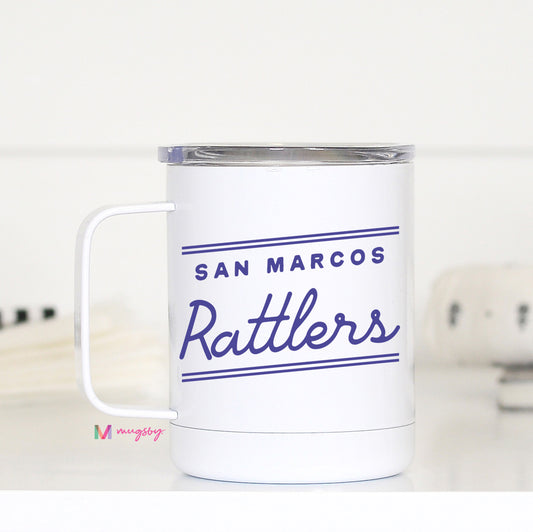 San Marcos Rattlers Travel Cup